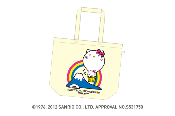 HELLO KITTY×SLS　富士山と気球トートバッグ