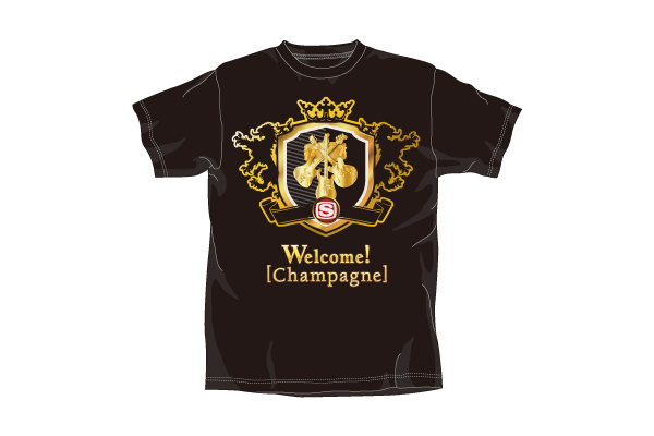 Welcome! [Champagne] Tシャツ