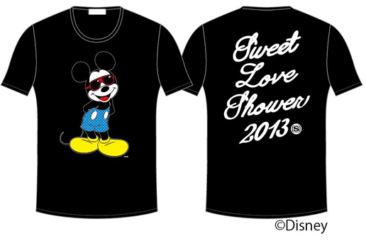 SWEET LOVE SHOWER   サングラスMickeyTシャツ（ブラック）