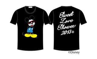 SWEET LOVE SHOWER   サングラスMickeyTシャツ（ブラック）