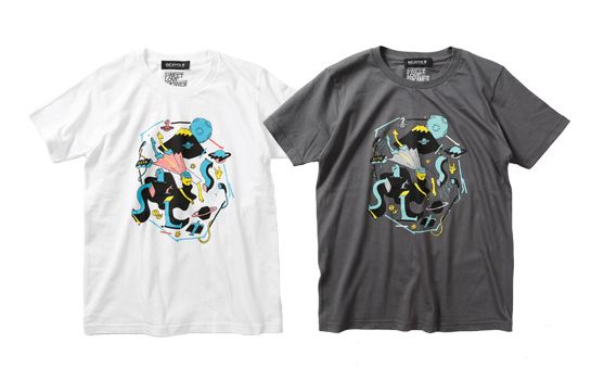 BEAMS×SLS14 オオクボリュウ Tシャツ