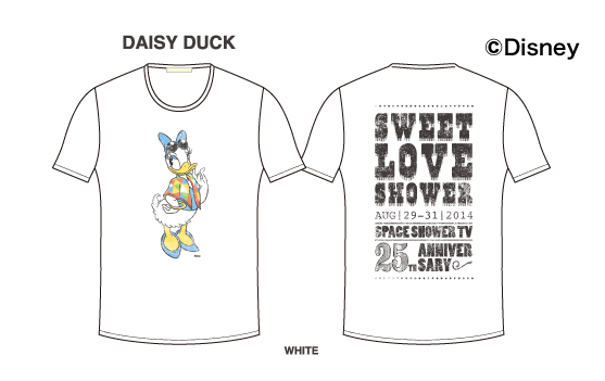 SWEET LOVE SHOWER 2014 / Daisy / Tシャツ（ホワイト）