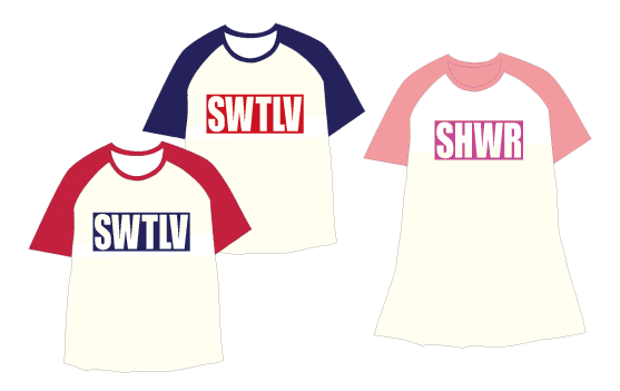 BOX LOGO ラグランTシャツ