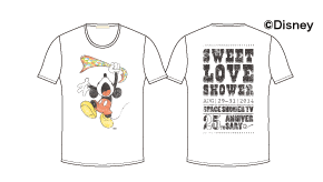 SWEET LOVE SHOWER 2014 / Mickey / Tシャツ（ホワイト）