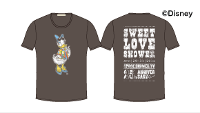 SWEET LOVE SHOWER 2014 / Daisy / Tシャツ（チャコールグレー）