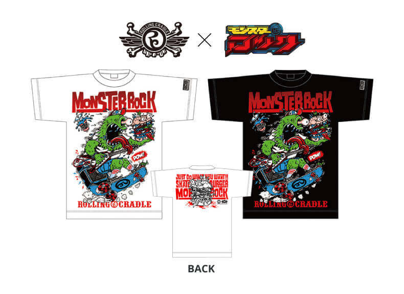 ROLLING CRADLE×MONSTER ROCK / JUST DO WHAT YOU WANT!! Tシャツ