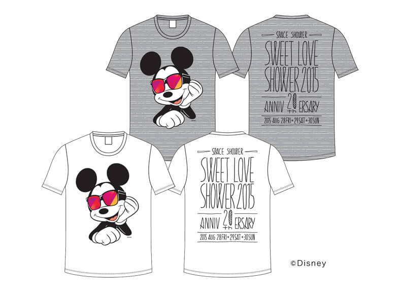 SWEET LOVE SHOWER 2015 / Mickey Mouse / Tシャツ