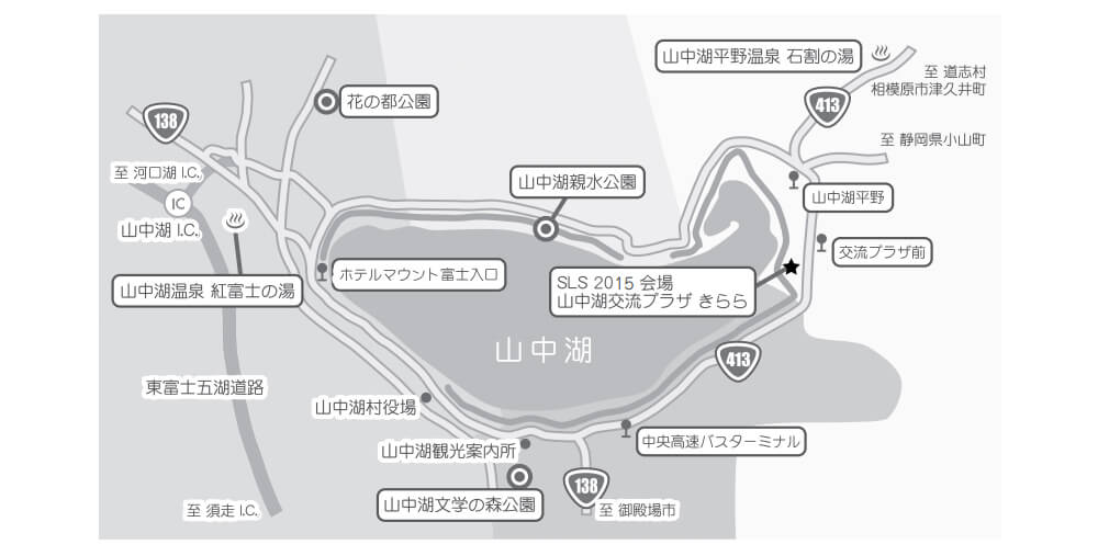 会場周辺地図