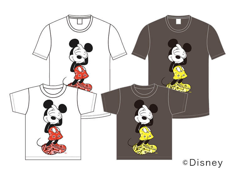 SWEET LOVE SHOWER 2016 / Mickey Mouse /Bandanna Tシャツ