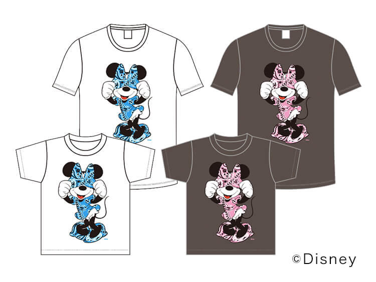 SWEET LOVE SHOWER 2016 / Minnie Mouse /Bandanna Tシャツ