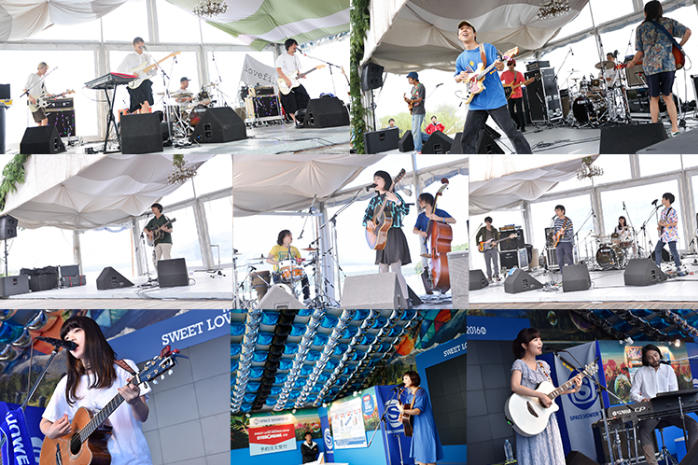 SPACE SHOWERSWEET LOVE SHOWER 2016 WATERFRONT STAGE、SPACE SHOWER STUDIO
