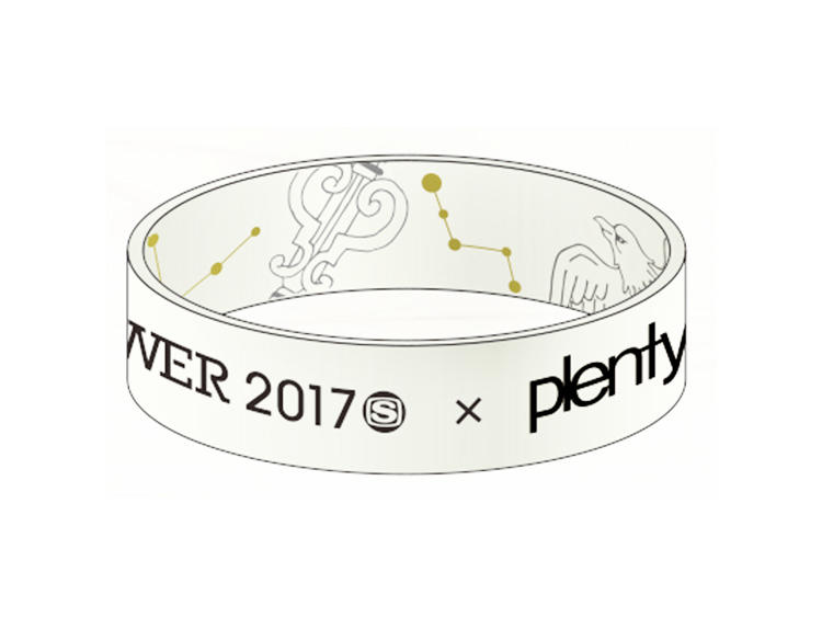【スペシャルコラボアイテム】SWEET LOVE SHOWER × plenty　コラボラバーバンド