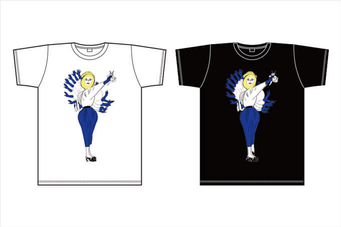 サカナクションのNFパンチTシャツ 2018