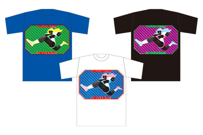 RUN!(in the rain) Tシャツ Designed by ICHIJO HIKARU 