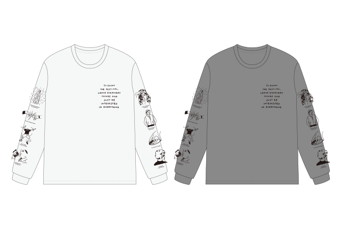 SWEET LOVE SHOWER TORISETSU ロングTシャツ Designed by 金田遼平