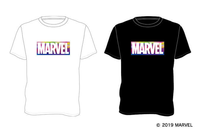 SWEET LOVE SHOWER 2019MARVEL Gradation Tシャツ