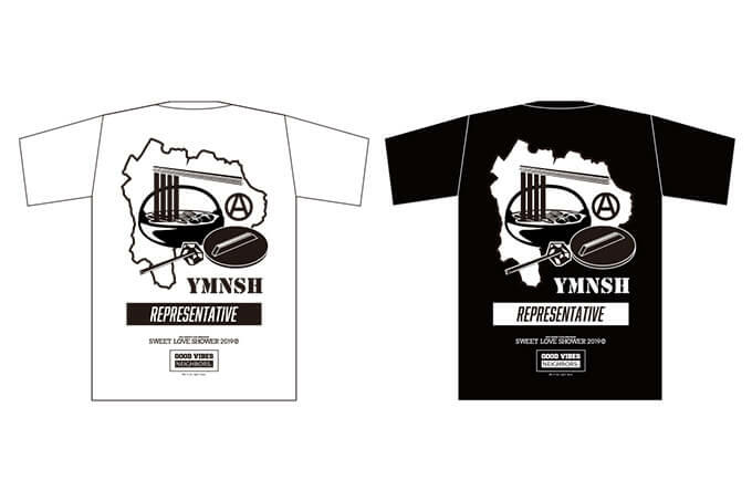 GOODVIBES NEIGHBORS ×SWEET LOVE SHOWER 2019Rep やまなし Tシャツ