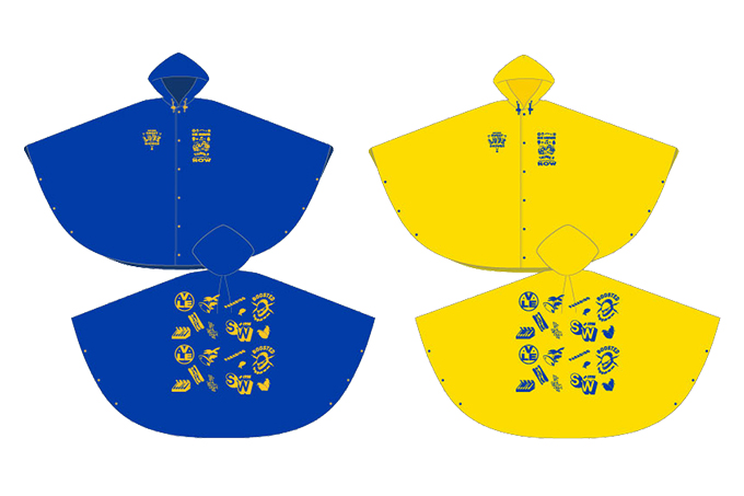 SWEET LOVE SHOWER レインポンチョDesigned by Summer House