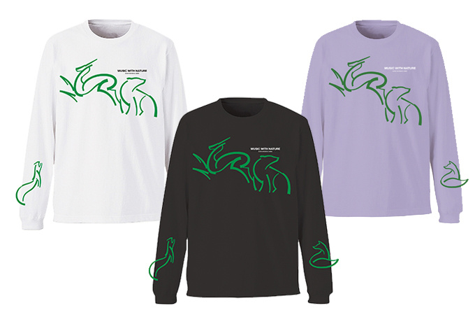 Full of nature ロングTシャツ