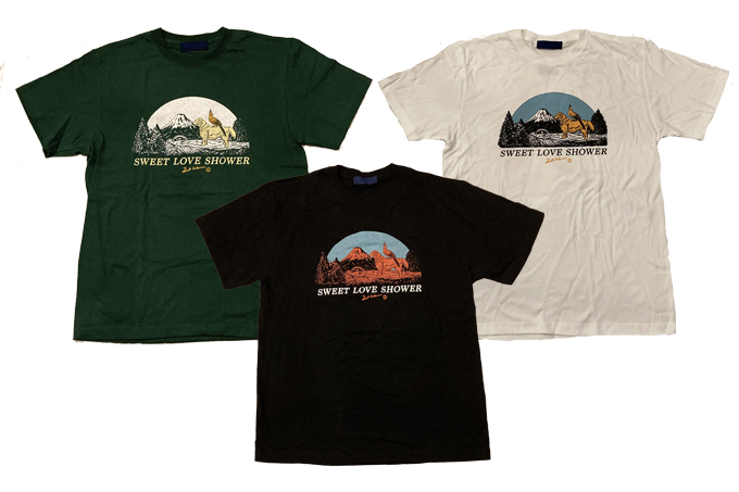 BEAMS×SWEET LOVE SHOWER 2022Sweet Mountain View Tシャツ