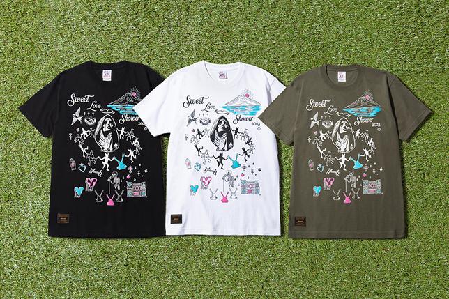glamb×SWEET LOVE SHOWER 2023 Praying Tシャツ