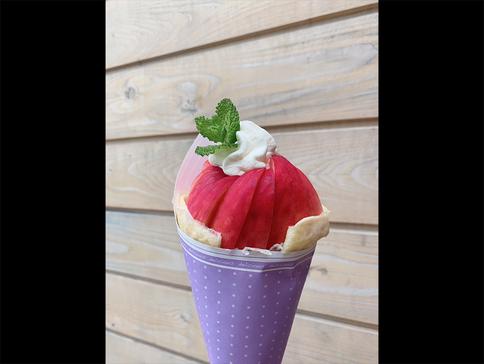 自家製ジェラートとクレープの店　crash＆mix