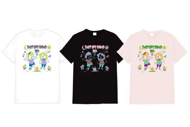 Sun and moon Tシャツ