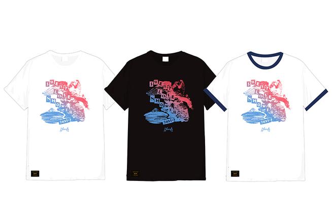 glamb×SWEET LOVE SHOWER 2024Goddess Tシャツ